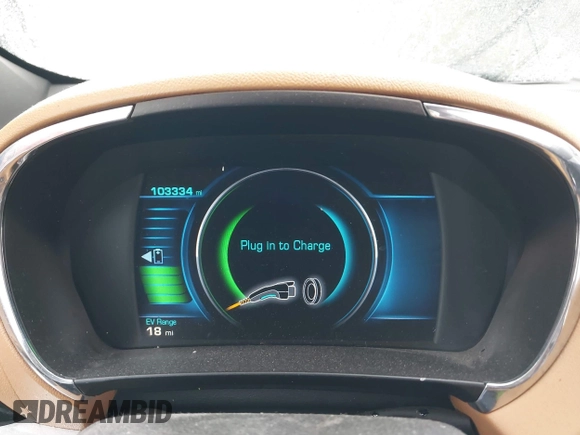 2016 Chevrolet Volt Premier with VIN 1G1RD6S5XGU121489, listed as a IAAI auction lot 41552230 with 103,334 mi miles. Bid and sale history available at carsss.com. Image 7.