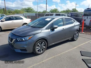 2021 Nissan Versa SV with VIN 3N1CN8EVXML845984, listed as a IAAI auction lot 40382402 with 47,893 mi miles. Bid and sale history available at carsss.com. Image 2.