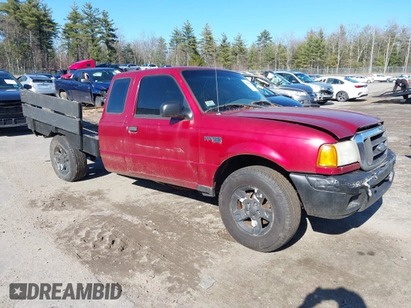 2004 Ford Ranger XL Fleet with VIN 1FTYR15E94PB34344, listed as a IAAI auction lot 41998271 with 302,528 mi miles. Bid and sale history available at carsss.com. Image 1.
