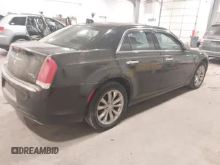 2017 Chrysler 300 with VIN 2C3CCAKG1HH566734, listed as a IAAI auction lot 41416637 with 235,828 mi miles. Bid and sale history available at carsss.com. Image 4.