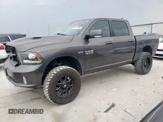 2016 Ram 1500 Sport z VIN 1C6RR7MTXGS357024, wystawiony jako Copart lot #57147355 z przebiegiem 82 555 mil mil oraz Szkoda całkowita • Salvage title. Historia ofert i sprzedaży dostępna na DreamBid. Obrazek 1.