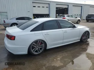 2018 Audi S6 Premium Plus with VIN WAUFFAFCXJN006695, listed as a Copart auction lot 50728445 with 69,604 mi miles and Salvage Title. Bid and sale history available at carsss.com. Image 3.