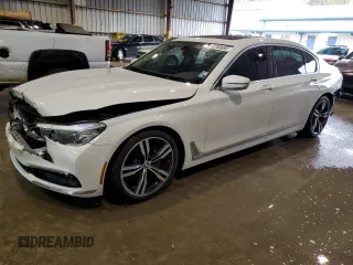 2017 BMW 7 Series 740i with VIN WBA7E2C52HG739888, listed as a Copart auction lot 72703492 with 94,241 mi miles. Bid and sale history available at carsss.com. Image 1.