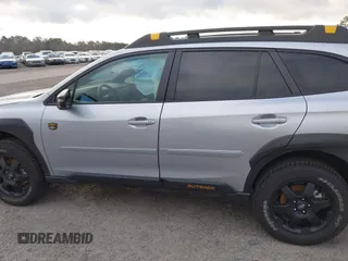 2025 Subaru Outback Wilderness with VIN 4S4BTGUD5S3134960, listed as a IAAI auction lot 41363592 with 4,165 mi miles. Bid and sale history available at carsss.com. Image 14.