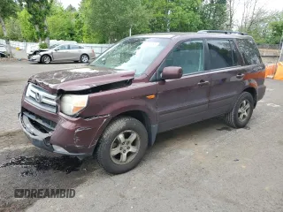 2008 Honda Pilot SE z VIN 5FNYF18338B025316, wystawiony jako Copart lot #56250485 z przebiegiem 149 951 mil mil oraz Szkoda całkowita • Salvage title. Historia ofert i sprzedaży dostępna na DreamBid. Obrazek 1.