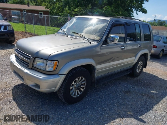 2000 Isuzu Trooper S with VIN JACDJ58X8Y7J10132, listed as a IAAI auction lot 42731475 with 161,020 mi miles and . Bid and sale history available at DreamBid. Image 2.