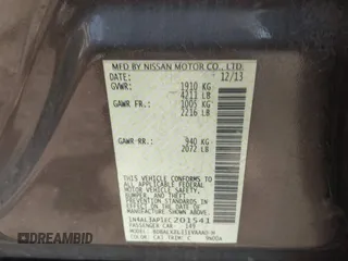 2014 Nissan Altima S with VIN 1N4AL3AP1EC201541, listed as a IAAI auction lot 41777111 with 180,021 mi miles and . Bid and sale history available at DreamBid. Image 9.