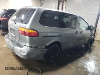 2000 Toyota Sienna CE with VIN 4T3GF19C5YU198002, listed as a Copart auction lot 44266795 with 180,178 mi miles and Salvage Title. Bid and sale history available at carsss.com. Image 3.