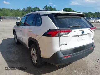 2019 Toyota RAV4 Hybrid LE with VIN 2T3LWRFV0KW024848, listed as a IAAI auction lot 42490933 with 48,384 mi miles and . Bid and sale history available at DreamBid. Image 3.
