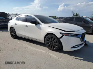 2021 Mazda 3 2.5 Turbo with VIN JM1BPBAY1M1311022, listed as a Copart auction lot 72067604 with Not Provided miles and Non Repairable. Bid and sale history available at DreamBid. Image 4.