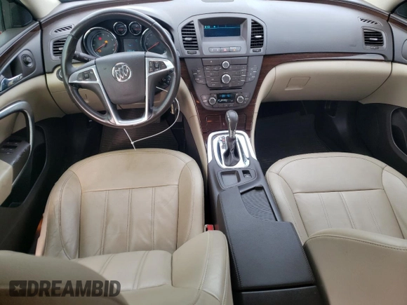 2011 Buick Regal CXL RL1 with VIN W04GN5EC2B1012822, listed as a Copart auction lot 54310025 with 163,855 mi miles and Clean Title. Bid and sale history available at carsss.com. Image 8.