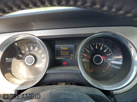 2014 Ford Mustang V6 with VIN 1ZVBP8EM4E5215516, listed as a Copart auction lot 49997685 with 142,980 mi miles and Salvage Title. Bid and sale history available at carsss.com. Image 9.