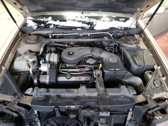 1995 Cadillac DeVille with VIN 1G6KD52B3SU259069, listed as a Copart auction lot 70656044 with 188,183 mi miles and Salvage Title. Bid and sale history available at carsss.com. Image 12.