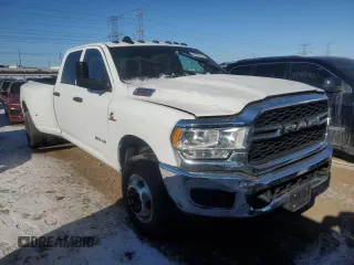 2022 Ram 3500 Tradesman with VIN 3C63RRGLXNG180234, listed as a Copart auction lot 87893705 with 0 mi miles and Salvage Title. Bid and sale history available at carsss.com. Image 4.
