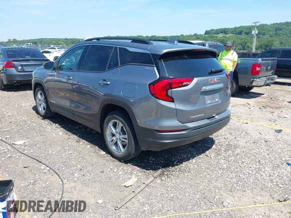 2020 GMC Terrain SLE with VIN 3GKALMEV1LL319443, listed as a IAAI auction lot 42375067 with 39,575 mi miles and . Bid and sale history available at DreamBid. Image 3.