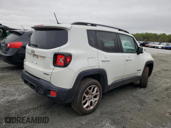 2015 Jeep Renegade Latitude with VIN ZACCJBBT2FPC17663, listed as a Copart auction lot 50494695 with 143,303 mi miles and Salvage Title. Bid and sale history available at carsss.com. Image 3.
