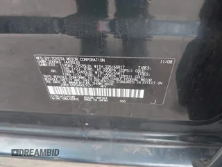 2009 Toyota RAV4 with VIN JTMZF33V59D007577, listed as a IAAI auction lot 41784173 with 1 mi miles. Bid and sale history available at carsss.com. Image 9.