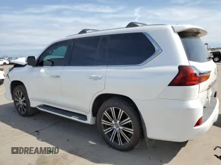 2018 Lexus LX with VIN JTJHY7AXXJ4252748, listed as a Copart auction lot 50691355 with 118,967 mi miles and Salvage Title. Bid and sale history available at carsss.com. Image 2.