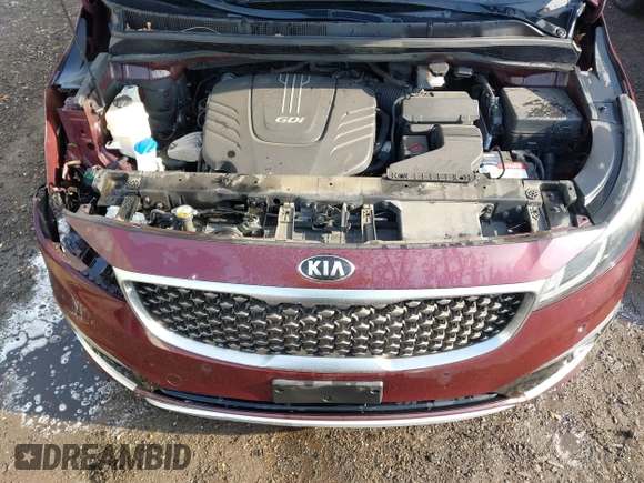 2015 Kia Sedona SX-L with VIN KNDME5C16F6029982, listed as a IAAI auction lot 41699862 with 99,070 mi miles and . Bid and sale history available at DreamBid. Image 10.