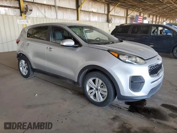 2019 Kia Sportage LX with VIN KNDPM3AC5K7527748, listed as a Copart auction lot 53169535 with 75,718 mi miles and Salvage Title. Bid and sale history available at DreamBid. Image 4.