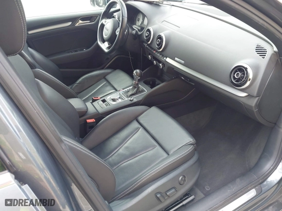 2016 Audi S3 Premium Plus with VIN WAUB1GFF4G1034468, listed as a IAAI auction lot 41637060 with 46,701 mi miles. Bid and sale history available at carsss.com. Image 5.
