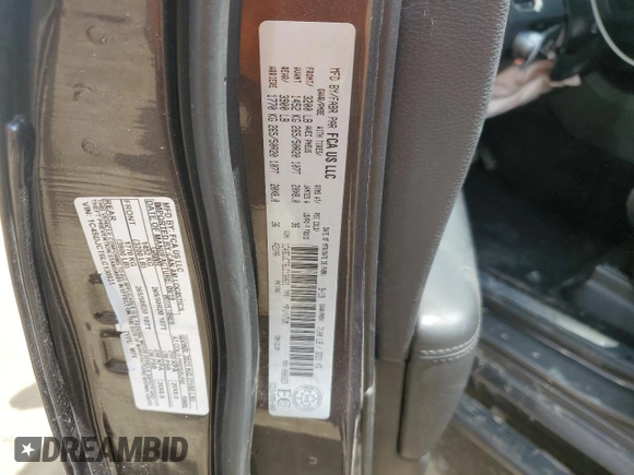 2020 Dodge Durango R/T with VIN 1C4SDJCT6LC130831, listed as a Copart auction lot 53997615 with 82,303 mi miles and Salvage title. Bid and sale history available at DreamBid. Image 13.