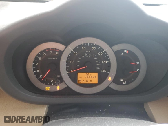 2011 Toyota RAV4 with VIN 2T3ZF4DV5BW055495, listed as a Copart auction lot 55592535 with 132,846 mi miles and Salvage Title. Bid and sale history available at DreamBid. Image 9.