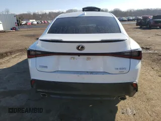 2021 Lexus IS 350 F Sport with VIN JTHGZ1E24M5022594, listed as a Copart auction lot 46638385 with 49,281 mi miles and Salvage Title. Bid and sale history available at DreamBid. Image 6.