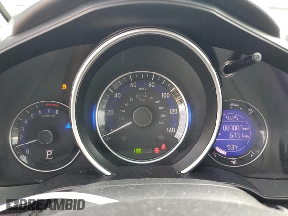 2020 Honda Fit LX with VIN 3HGGK5H49LM705119, listed as a Copart auction lot 62199585 with 87,007 mi miles and Salvage title. Bid and sale history available at DreamBid. Image 9.