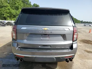 2021 Chevrolet Tahoe Premier with VIN 1GNSKSKD9MR259383, listed as a Copart auction lot 65851524 with 72,262 mi miles and Salvage Title. Bid and sale history available at carsss.com. Image 6.