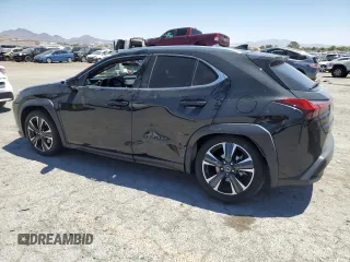 2019 Lexus UX 200 with VIN JTHY3JBHXK2017333, listed as a Copart auction lot 58220535 with 64,044 mi miles and Salvage title. Bid and sale history available at DreamBid. Image 2.