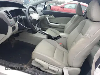 2012 Honda Civic Cpe EX-L with VIN 2HGFG3B06CH541589, listed as a Copart auction lot 52282275 with 137,635 mi miles and Salvage Title. Bid and sale history available at carsss.com. Image 7.