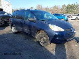 2005 Toyota Sienna CE with VIN 5TDZA23C05S366339, listed as a IAAI auction lot 41802233 with 98,044 mi miles. Bid and sale history available at carsss.com. Image 1.