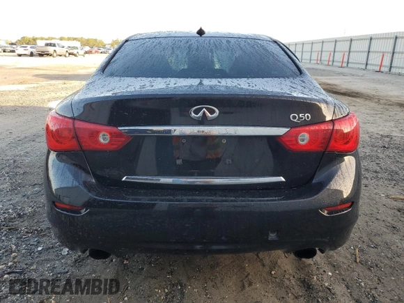 2014 Infiniti Q50 z VIN JN1BV7AP2EM672854, wystawiony jako Copart lot #78478594 z przebiegiem 122 796 mil mil oraz Szkoda całkowita • Salvage title. Historia ofert i sprzedaży dostępna na DreamBid. Obrazek 6.