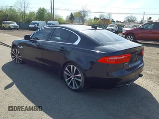 2017 Jaguar XE 35t Prestige with VIN SAJAK4BV1HA966878, listed as a IAAI auction lot 42115970 with 62,949 mi miles. Bid and sale history available at carsss.com. Image 3.