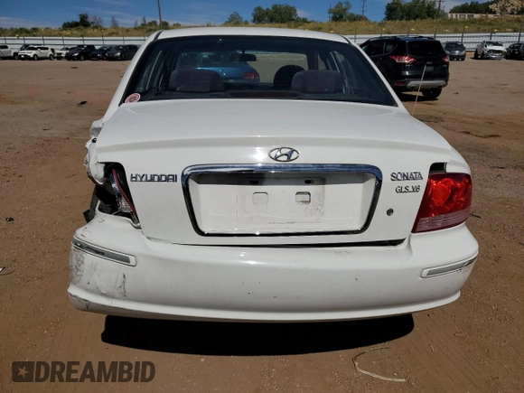2002 Hyundai Sonata GLS with VIN KMHWF35H12A624164, listed as a Copart auction lot 72606564 with 89,040 mi miles and Non Repairable. Bid and sale history available at carsss.com. Image 6.