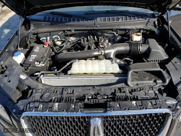 2024 Lincoln Navigator L Reserve with VIN 5LMJJ3LG8REL03337, listed as a Copart auction lot 76786434 with 14,748 mi miles and Salvage Title. Bid and sale history available at carsss.com. Image 12.