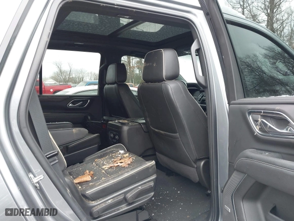 2022 Chevrolet Tahoe Premier with VIN 1GNSKSKD6NR145066, listed as a IAAI auction lot 41338354 with 82,694 mi miles. Bid and sale history available at carsss.com. Image 8.