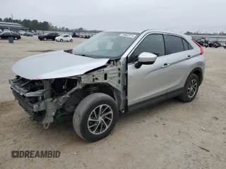 2020 Mitsubishi Eclipse Cross ES with VIN JA4AT3AA3LZ032911, listed as a Copart auction lot 85902814 with 91,170 mi miles and Salvage title. Bid and sale history available at DreamBid. Image 1.