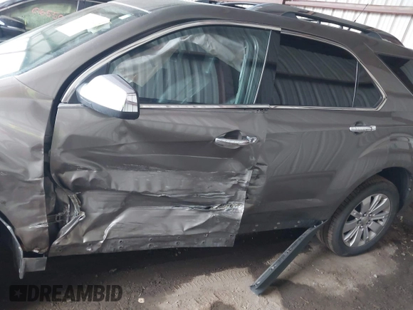 2011 Chevrolet Equinox LTZ with VIN 2CNFLGEC0B6361280, listed as a IAAI auction lot 42123209 with 158,497 mi miles and . Bid and sale history available at DreamBid. Image 14.