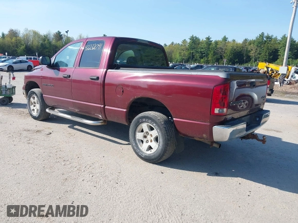 2003 Dodge 1500 ST z VIN 1D7HU18N83S373766, wystawiony jako IAAI lot #42232091 z przebiegiem 170 495 mil mil oraz . Historia ofert i sprzedaży dostępna na DreamBid. Obrazek 3.