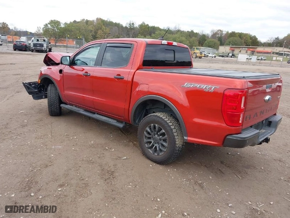 2019 Ford Ranger XL with VIN 1FTER4FH7KLA07786, listed as a IAAI auction lot 40864338 with 33,551 mi miles. Bid and sale history available at carsss.com. Image 3.