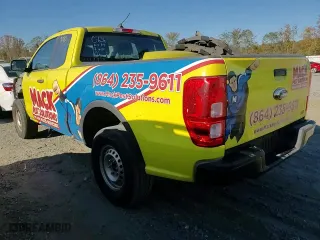 2022 Ford Ranger XL with VIN 1FTER1FH7NLD41464, listed as a Copart auction lot 75537134 with 88,130 mi miles and Salvage Title. Bid and sale history available at carsss.com. Image 11.