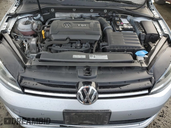 2017 Volkswagen Golf SportWagen SE with VIN 3VWC17AU0HM510942, listed as a Copart auction lot 80790514 with 67,563 mi miles and Salvage Title. Bid and sale history available at carsss.com. Image 11.
