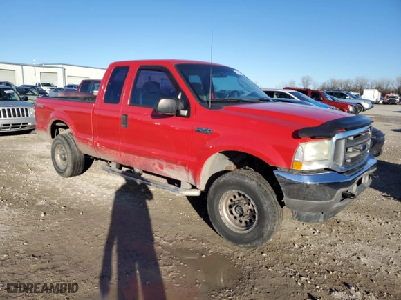 2003 Ford Super Duty F-250 XL with VIN 1FTNX21L13EB85821, listed as a Copart auction lot 85245074 with 0 mi miles and Salvage Title. Bid and sale history available at carsss.com. Image 4.