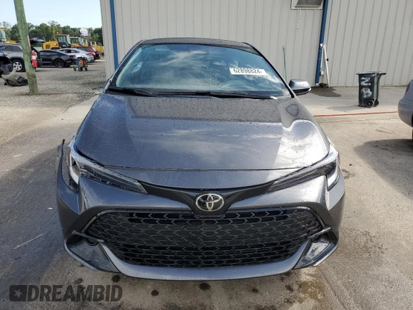 2025 Toyota Corolla Hatchback SE with VIN JTND4MBE2S3234305, listed as a Copart auction lot 62898824 with 98 mi miles and Non Repairable. Bid and sale history available at carsss.com. Image 5.