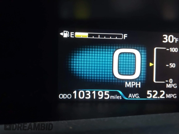 2016 Toyota Prius Four with VIN JTDKARFU4G3509764, listed as a IAAI auction lot 41790044 with 106,037 mi miles. Bid and sale history available at carsss.com. Image 15.