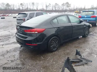 2018 Hyundai Elantra SE with VIN KMHD74LF3JU452454, listed as a IAAI auction lot 41827989 with 171,272 mi miles. Bid and sale history available at carsss.com. Image 4.