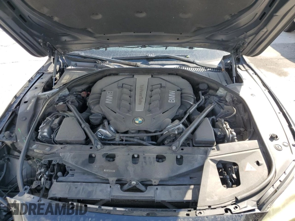 2014 BMW 7 Series ALPINA B7 with VIN WBAYE8C53ED135089, listed as a Copart auction lot 57943575 with 100,096 mi miles and Salvage title. Bid and sale history available at DreamBid. Image 11.