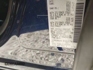2024 Infiniti QX60 Luxe with VIN 5N1DL1FS1RC330776, listed as a IAAI auction lot 41637724 with Not provided miles and . Bid and sale history available at DreamBid. Image 9.